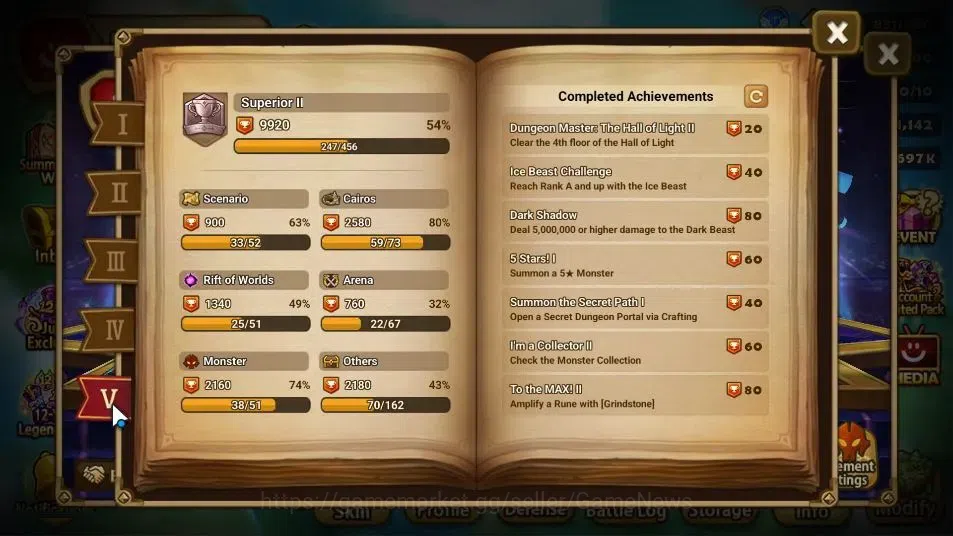 Summoners War: Sky Arena Accounts GLOBAL Lv100|2 LD[Talisman,Benedict]|20 Total NB5[ image 7