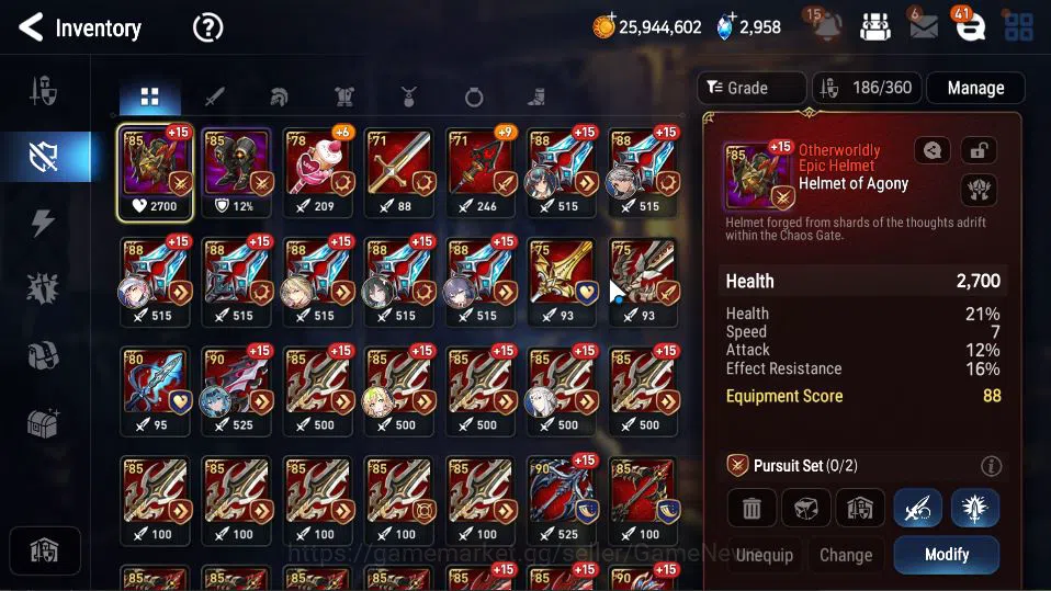 Epic Seven Accounts GLOBAL Unverif|New Era|9 ML(LOT Scales,Har Setti,Z image 12