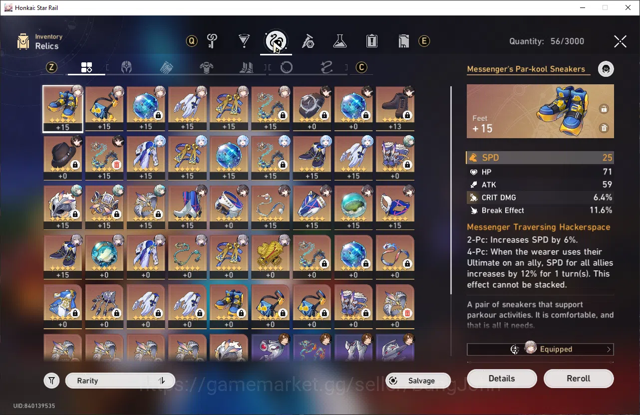 Honkai Star Rail Accounts asia tl 64 6 limit anaxa e2+s1 cerydra + sign  dan image 8