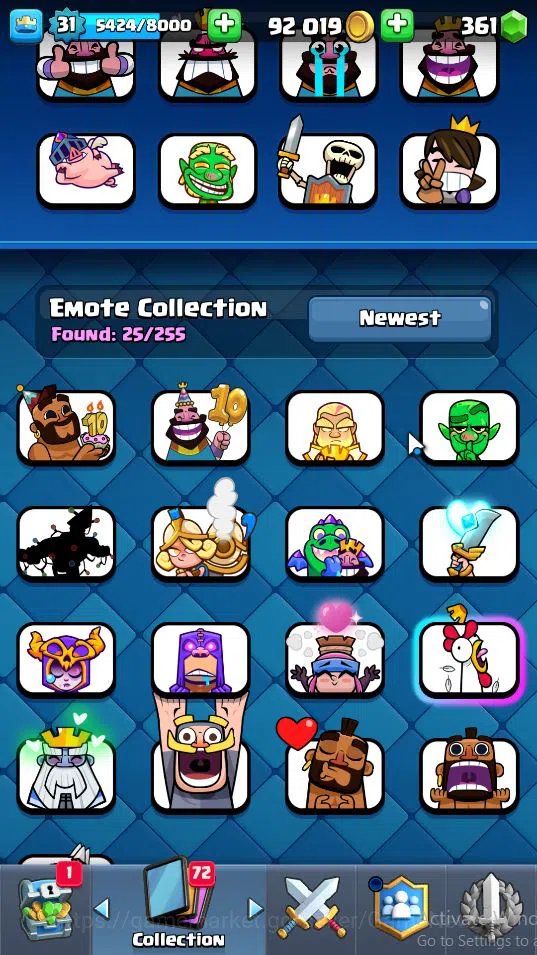 Clash Royale Accounts Lv 31|Trophy 7058|KTL 11|Total Card 117|3 Hero 5 E image 13