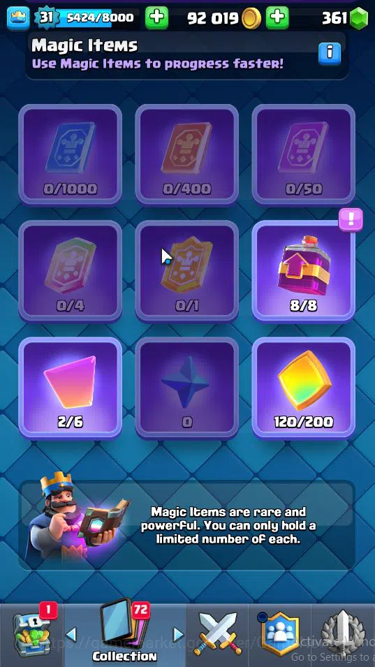 Clash Royale Accounts Lv 31|Trophy 7058|KTL 11|Total Card 117|3 Hero 5 E image 15