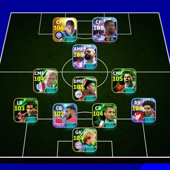 eFootball Accounts Meta Player EFB MOBILE [TS 3212] | EPIC ADRIANO,SHOWTIME MO SALAH (CHEAPEST)