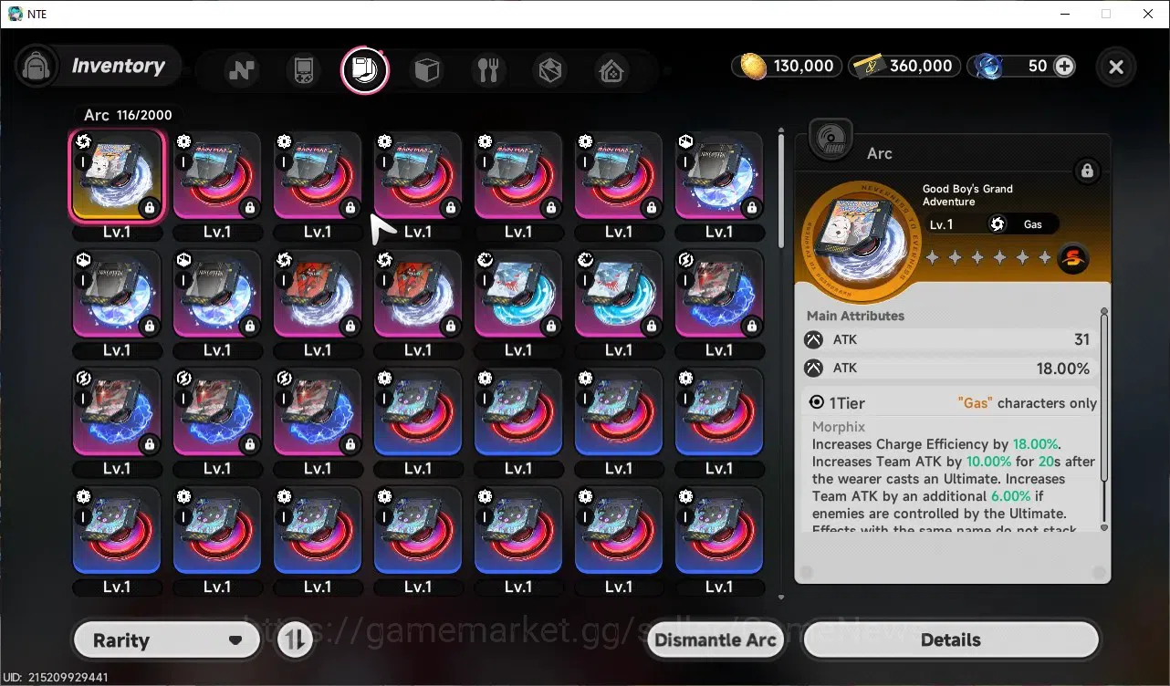 Neverness to Everness Accounts GLOBAL SEA|HL 3|3 SSR(Lacrimosa,Hotori,Fadia)|1 S- image 7