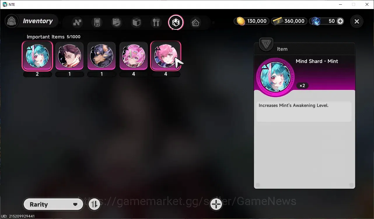 Neverness to Everness Accounts GLOBAL SEA|HL 3|3 SSR(Lacrimosa,Hotori,Fadia)|1 S- image 8