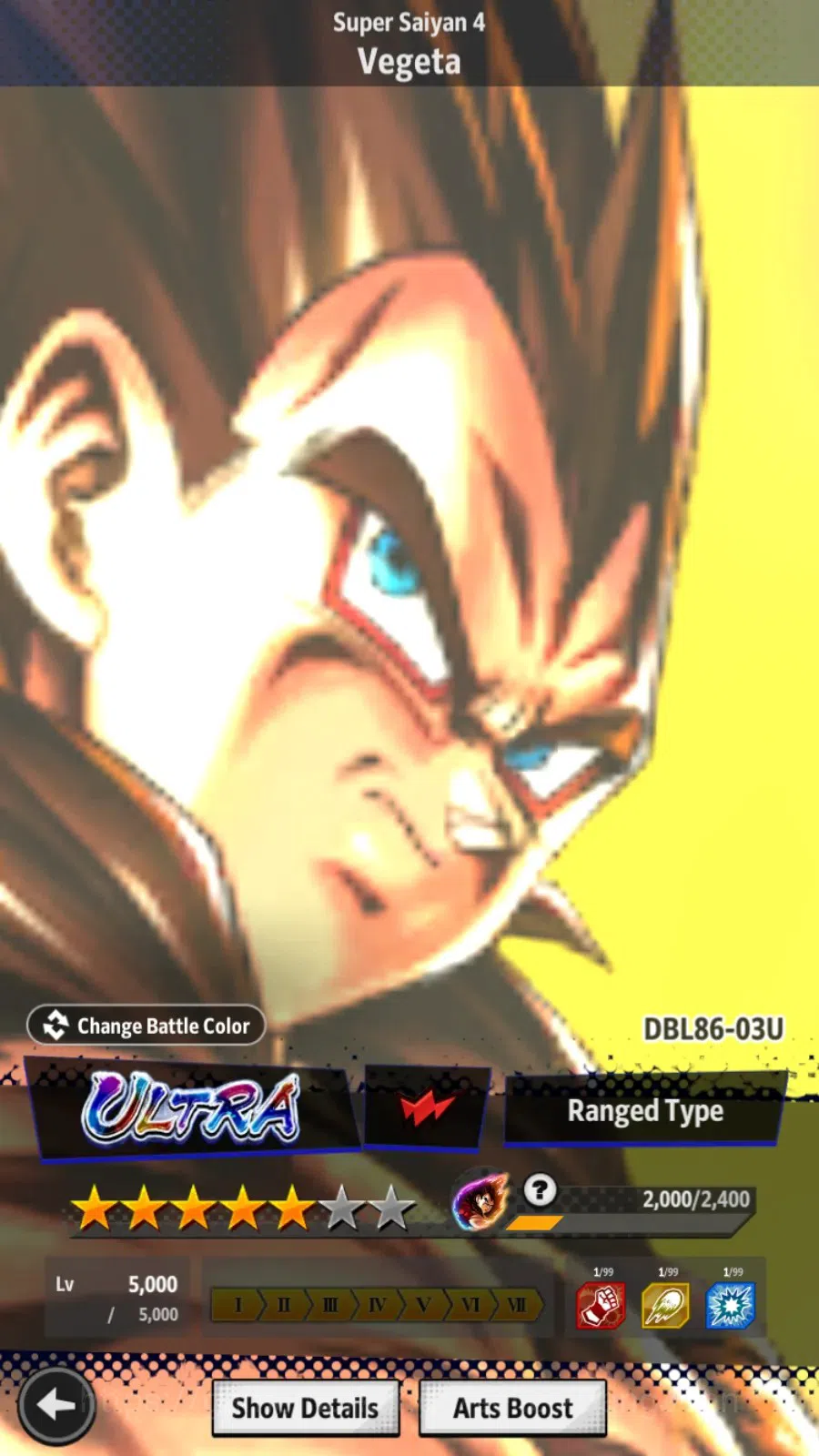 Dragon Ball Legends Accounts Android | Lv 161|83M Total Power|616 CC|1 LR|4 UL| image 10