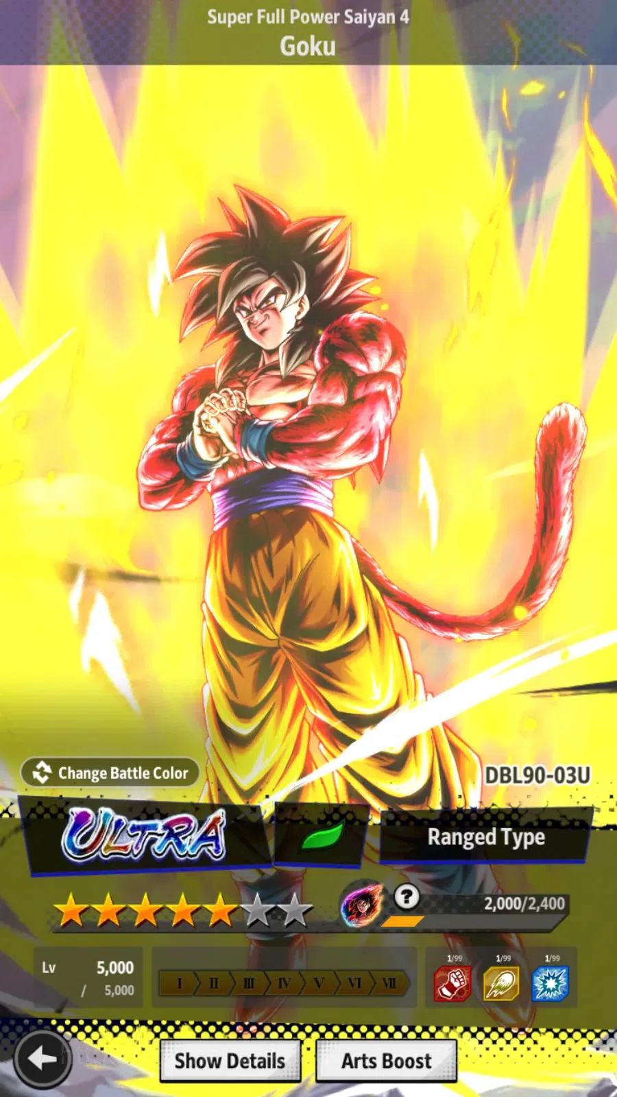 Dragon Ball Legends Accounts Android | Lv 161|83M Total Power|616 CC|1 LR|4 UL| image 11
