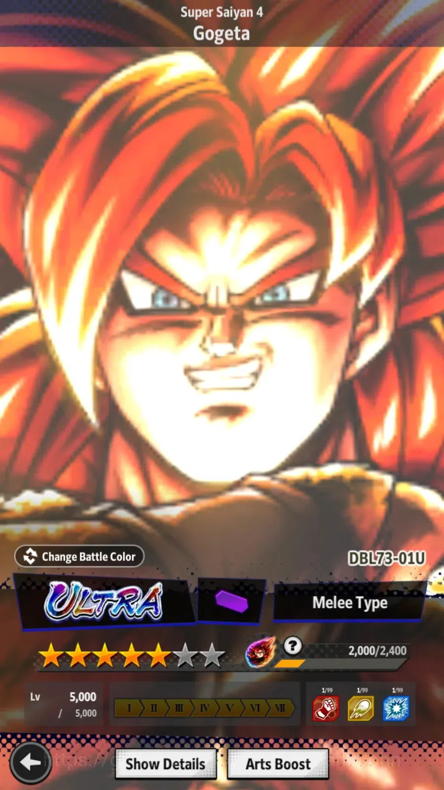 Dragon Ball Legends Accounts Android | Lv 161|83M Total Power|616 CC|1 LR|4 UL| image 9