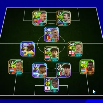 eFootball Accounts Legends & Iconic Players Android|9 Show Time Cristian Romero,Moises Caicedo,Leandro Trossard|5 Epic G.Van