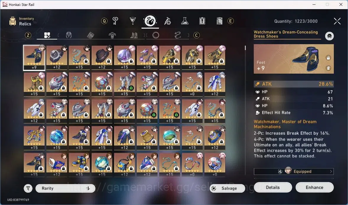 Honkai Star Rail Accounts Others ASIA | TL 65 | 10 LIMIT | DAN HENG | SPARKLE | ARCHER | EVERNIGHT | THE DAHLIA| SPEC PASS 10