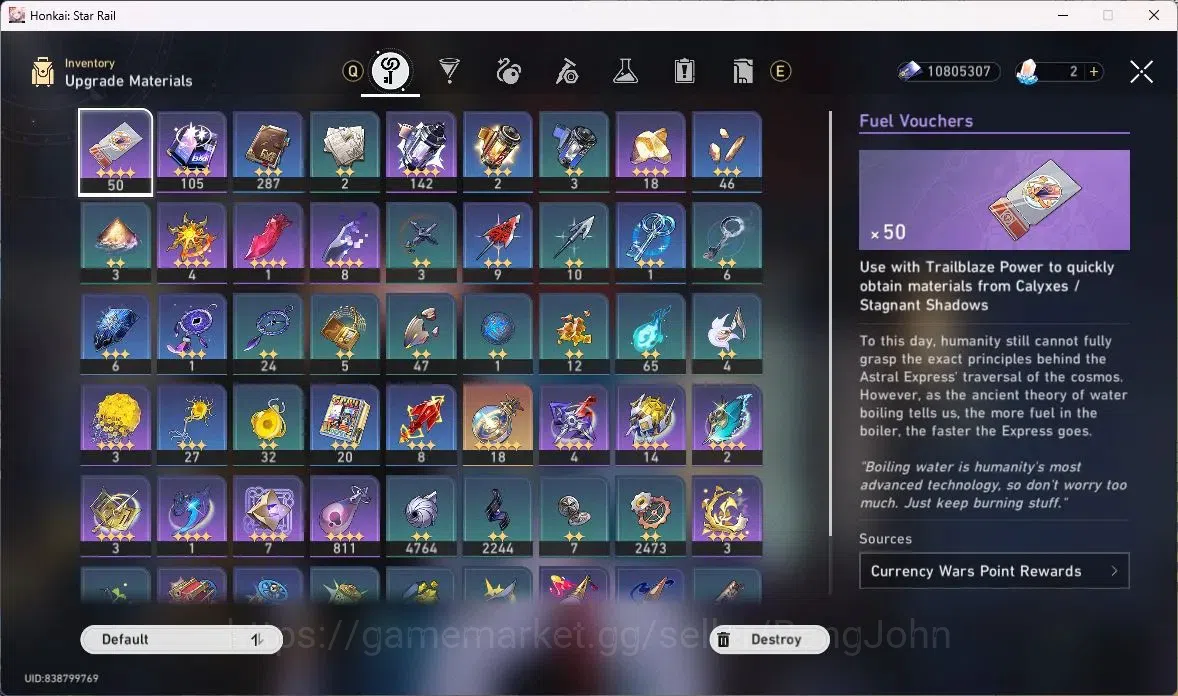 Honkai Star Rail Accounts Others ASIA | TL 65 | 10 LIMIT | DAN HENG | SPARKLE | ARCHER | EVERNIGHT | THE DAHLIA| SPEC PASS 12