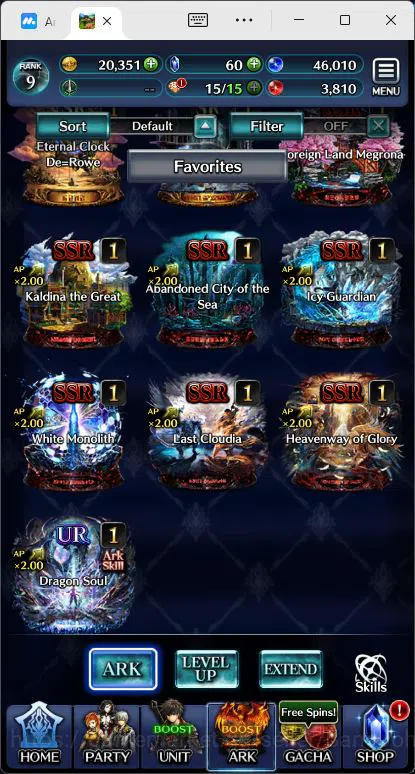 Last Cloudia Accounts GLOBAL|Rank 9|Collab Swordsman,MBRei|Other Unit GL image 5