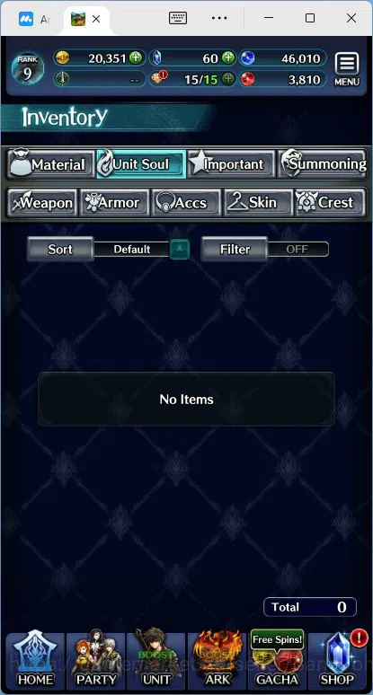 Last Cloudia Accounts GLOBAL|Rank 9|Collab Swordsman,MBRei|Other Unit GL image 9