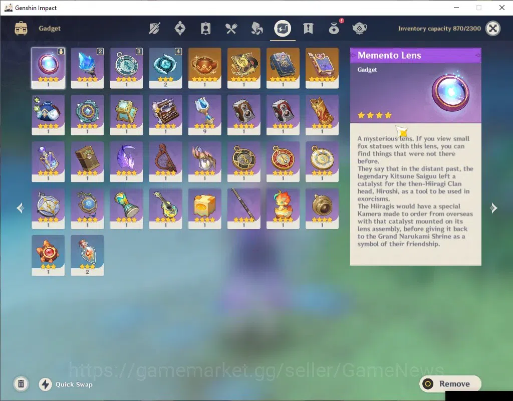 Genshin Impact Accounts Asia|AR 57|Mavu PremTeam|10 Limit+5(*5Weap)|(Mavui image 10