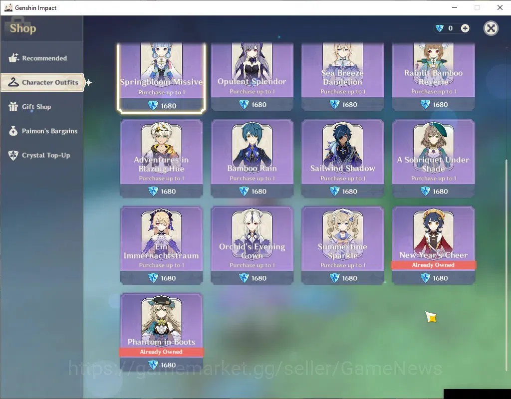 Genshin Impact Accounts Asia|AR 57|Mavu PremTeam|10 Limit+5(*5Weap)|(Mavui image 13