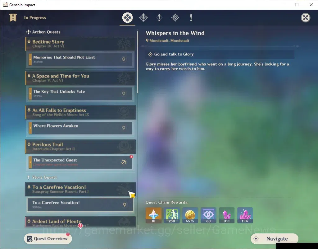 Genshin Impact Accounts Asia|AR 57|Mavu PremTeam|10 Limit+5(*5Weap)|(Mavui image 17