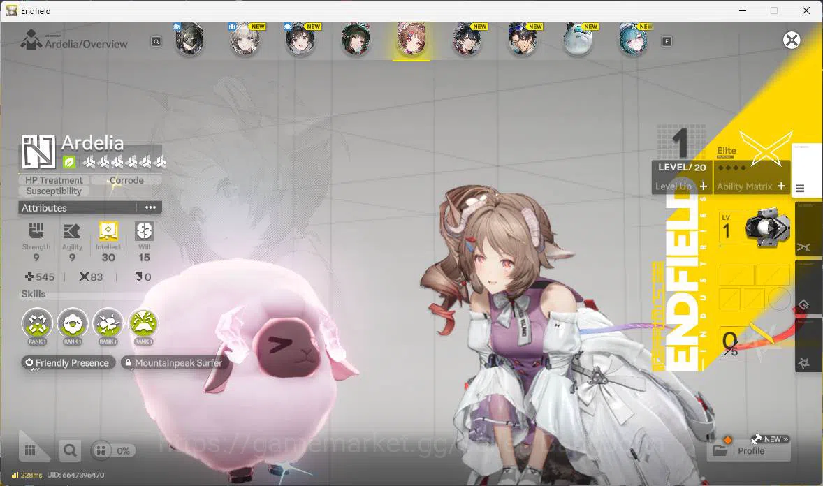 Arknights: Endfield Accounts NA | starter, Zhuang fungyi,Ardelia, Wp 6s 1, More image 7