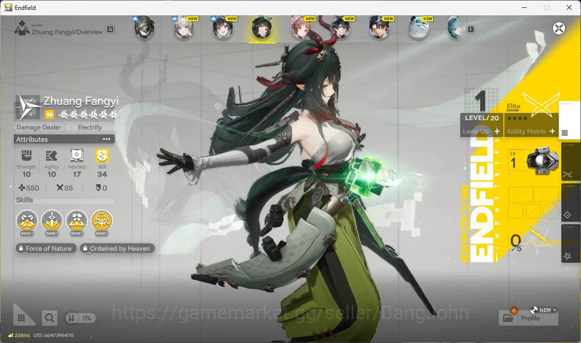 Arknights: Endfield Accounts NA | starter, Zhuang fungyi,Ardelia, Wp 6s 1, More image 8