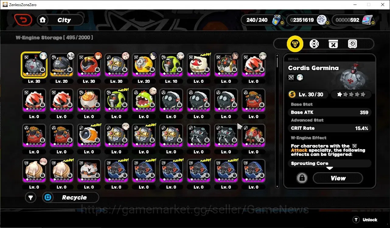 Zenless Zone Zero Accounts ASIA|IK 31|S1 Ch2|Half Obol Squad|4 Limited[Seed+S image 8