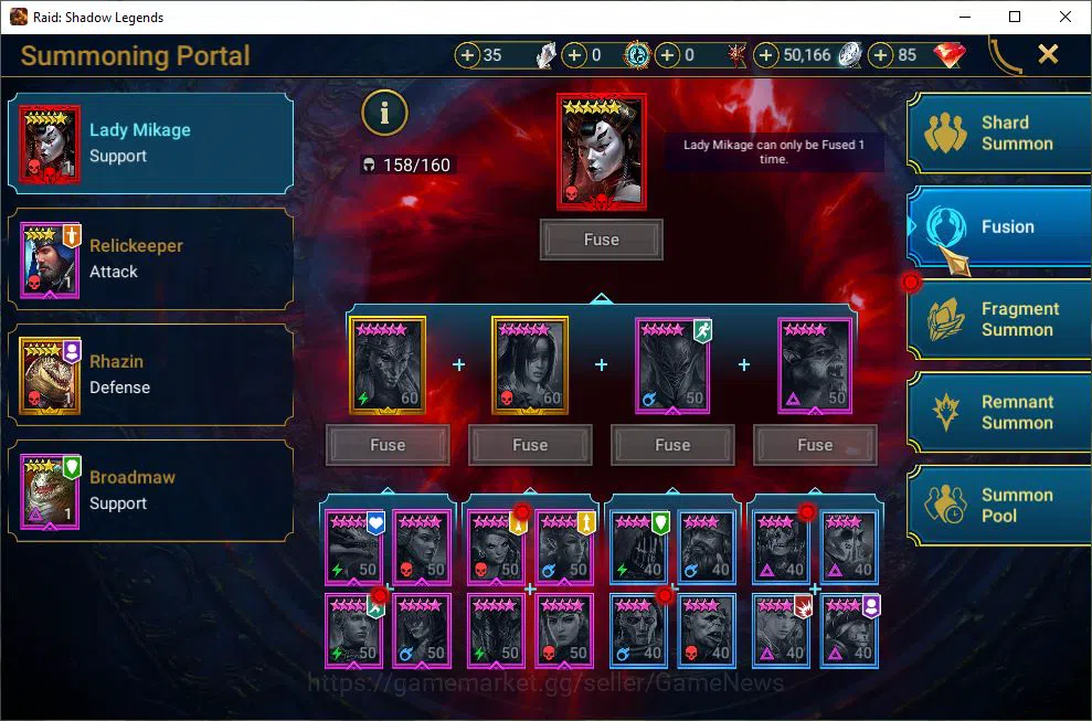 Raid: Shadow Legends Accounts Lv42 632K Power|1 Mythic(Theodosia)|30 Legend(Wixw image 11
