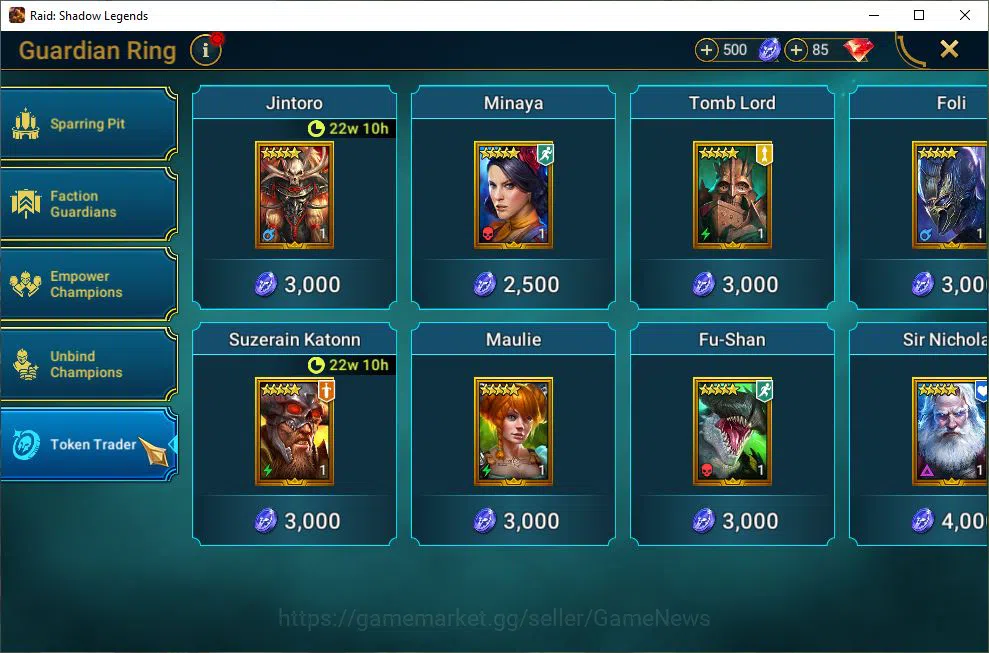 Raid: Shadow Legends Accounts Lv42 632K Power|1 Mythic(Theodosia)|30 Legend(Wixw image 17