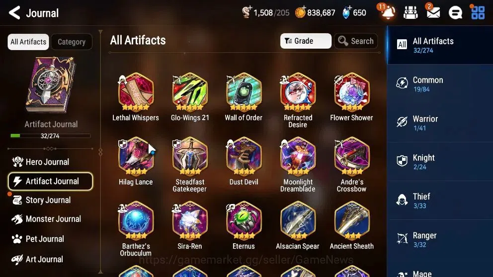 Epic Seven Accounts Limited Hero Global UnVerif|NewEra|2 ML(Rihana&Luc,Lionheart Cermia)+Abyss Fumyr,Jenua,Fumyr,etc|PoH 6