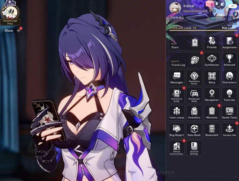 Honkai Star Rail Accounts Asia|TL 70|Free ZZZ|21 Limited|[Evernight,Saber,Ar image 1