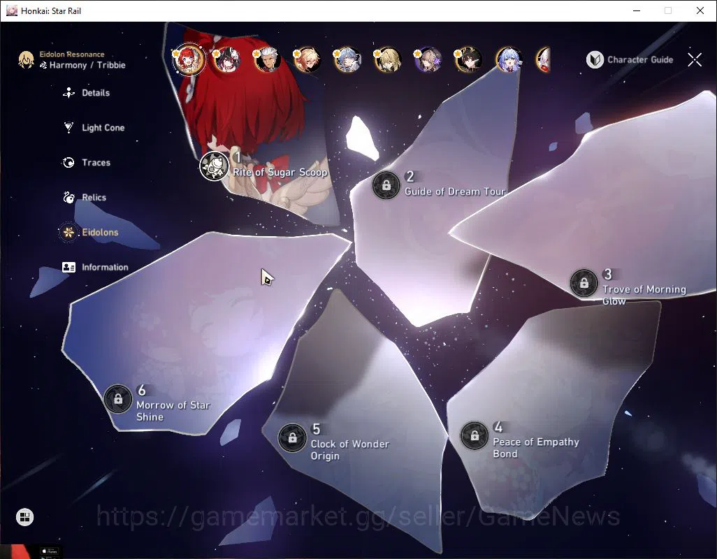 Honkai Star Rail Accounts Asia|TL 70|Free ZZZ|21 Limited|[Evernight,Saber,Ar image 6