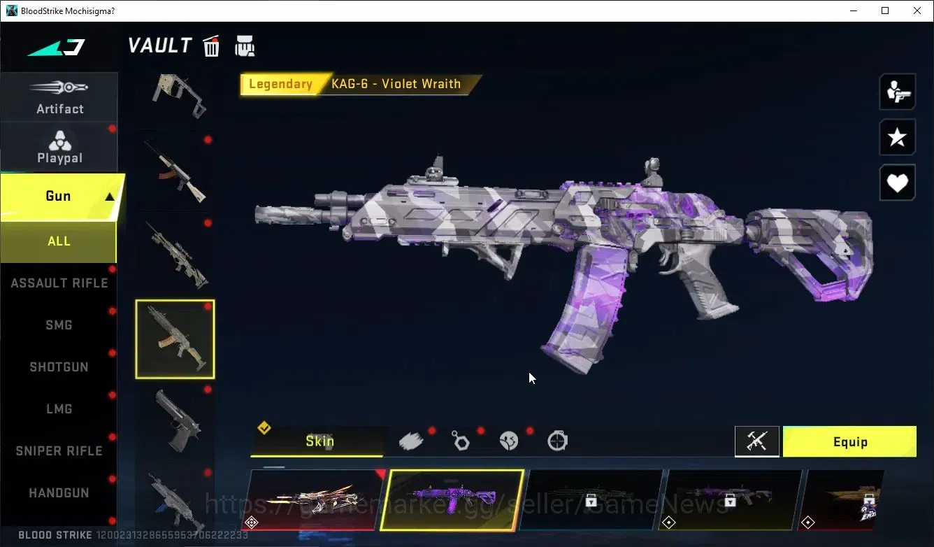 Blood Strike Accounts ASIA|ETERNAL Lv5 KAG6-InkForge,Lv2 UZI-Star+2 ULTR image 14