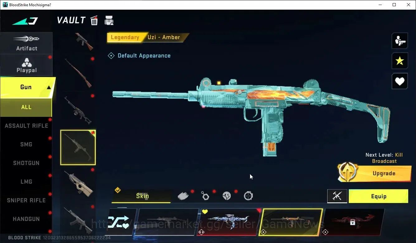 Blood Strike Accounts ASIA|ETERNAL Lv5 KAG6-InkForge,Lv2 UZI-Star+2 ULTR image 19