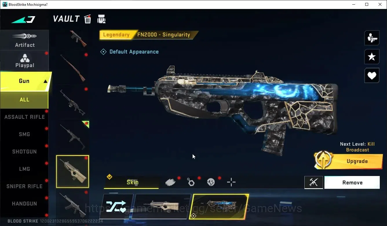 Blood Strike Accounts ASIA|ETERNAL Lv5 KAG6-InkForge,Lv2 UZI-Star+2 ULTR image 20