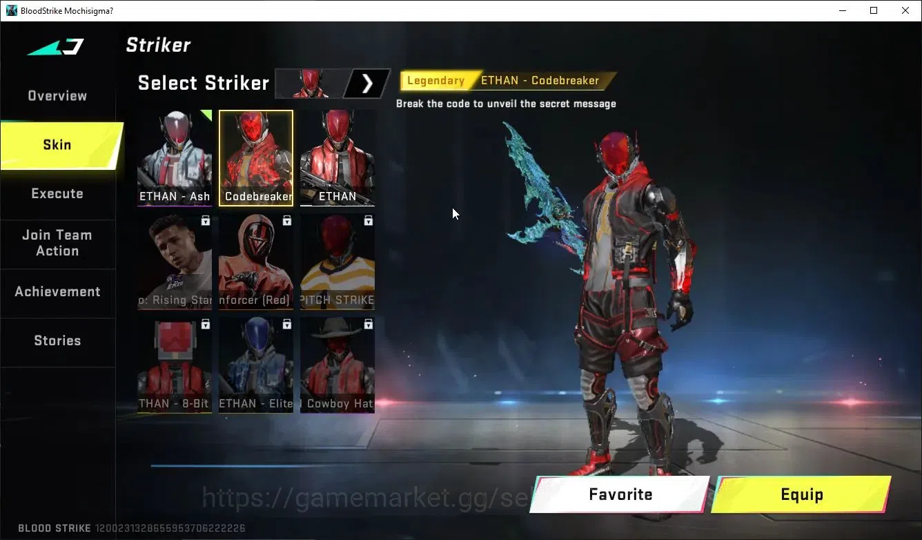 Blood Strike Accounts ASIA|ETERNAL Lv5 KAG6-InkForge,Lv2 UZI-Star+2 ULTR image 4