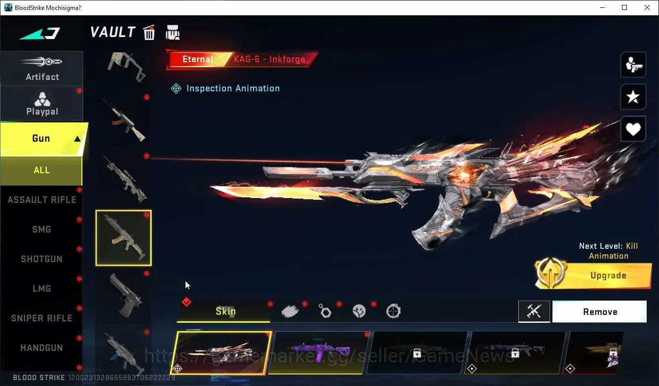 Blood Strike Accounts ASIA|ETERNAL Lv5 KAG6-InkForge,Lv2 UZI-Star+2 ULTR image 5