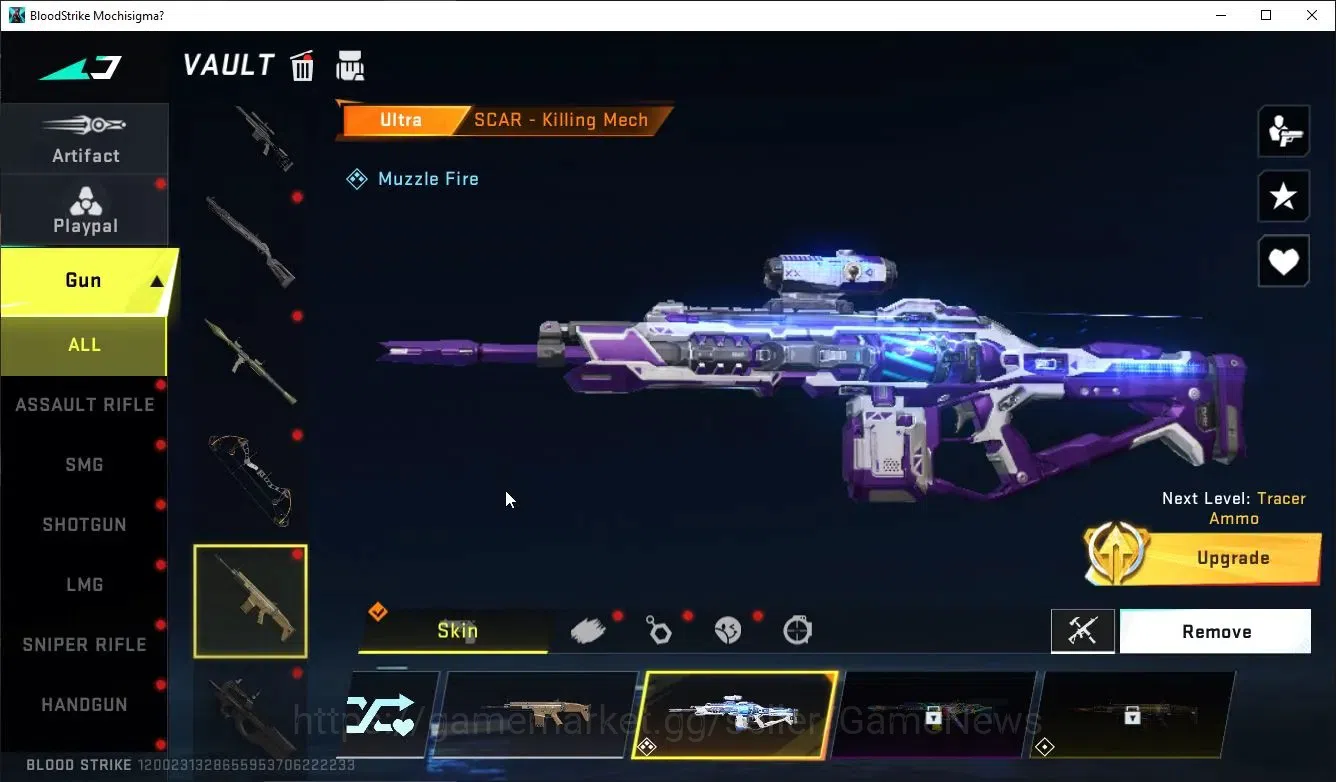 Blood Strike Accounts ASIA|ETERNAL Lv5 KAG6-InkForge,Lv2 UZI-Star+2 ULTR image 9