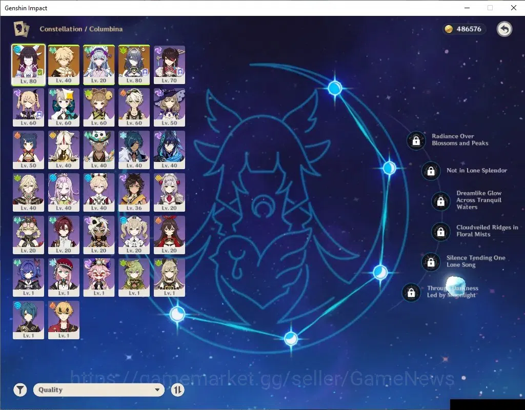 Genshin Impact Accounts ASIA|AR45|2Limited+28(*4Character)|Ayato,Chasca|Re image 4