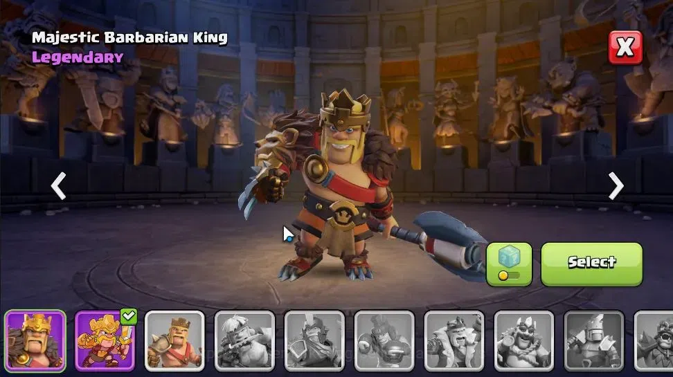 Clash of Clans Accounts LV 134|TH 17-BH 10|HH 9|Limited Skin|BK 44,AQ 67,G image 10