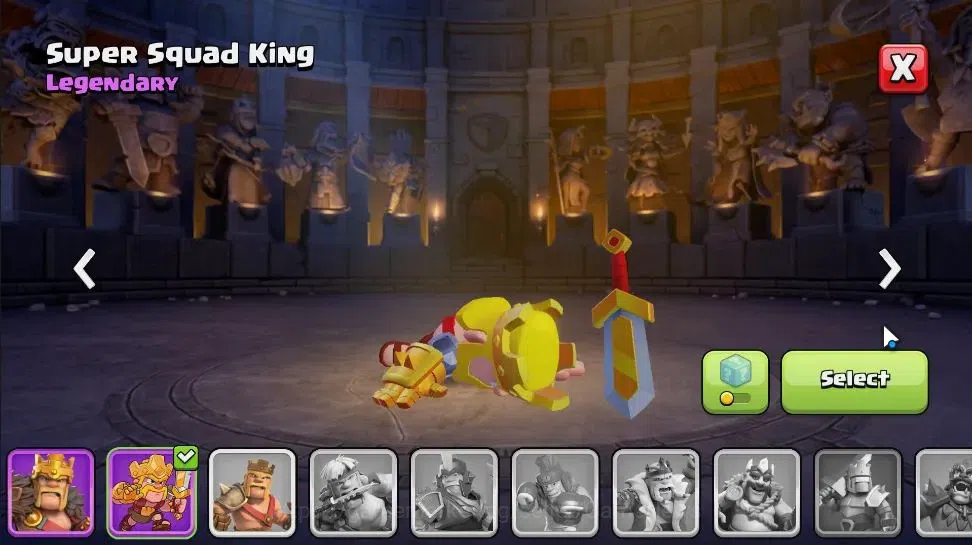 Clash of Clans Accounts LV 134|TH 17-BH 10|HH 9|Limited Skin|BK 44,AQ 67,G image 11
