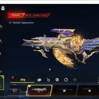 Blood Strike Accounts Collab Skin Asia|Eternal INP9 Golden Elegy+Collab Lucha Strike Mr Iguana+5