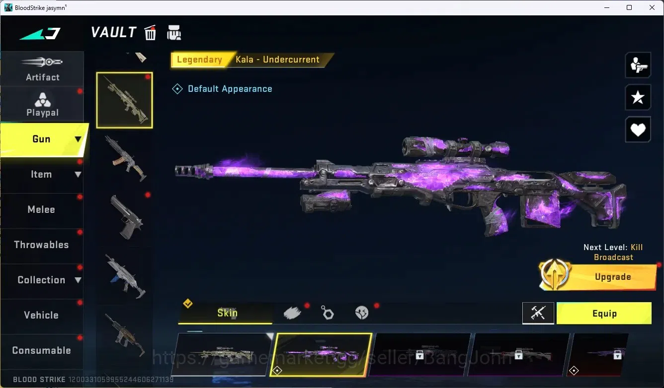 Blood Strike Accounts ASIA|1 Eternal:AUG - Empyrean|2 Legendary Gun|Ultr image 2