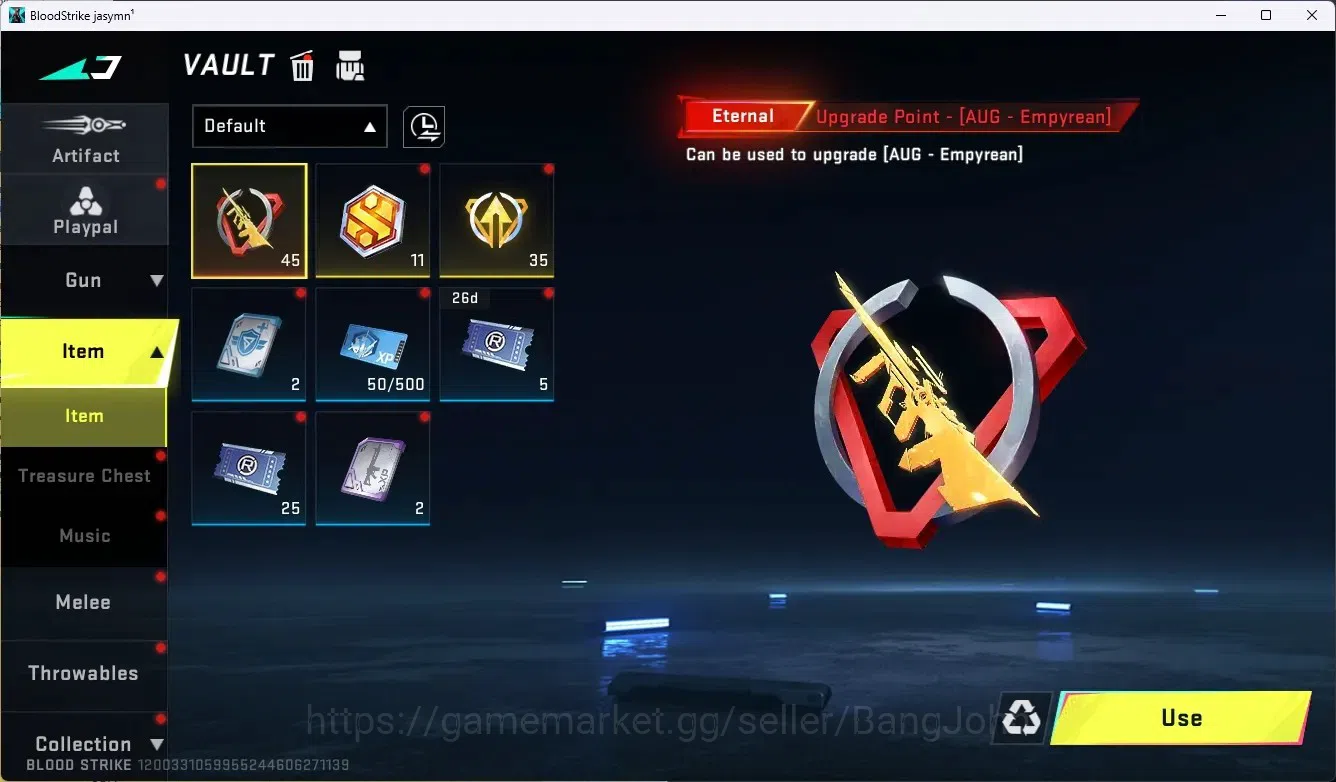 Blood Strike Accounts ASIA|1 Eternal:AUG - Empyrean|2 Legendary Gun|Ultr image 5