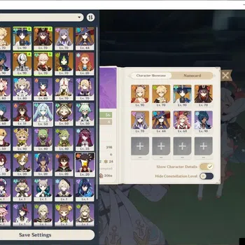 Genshin Impact Mid Game ASIA |AR 56 |5 Limited + 1 (*5Wep) |Arlecchino,Kaz image 1