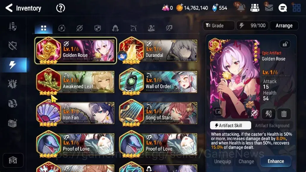 Epic Seven Accounts GLOBAL Unverif|4 ML(Empyrean Ilnav,Sea Phantom Pol image 12