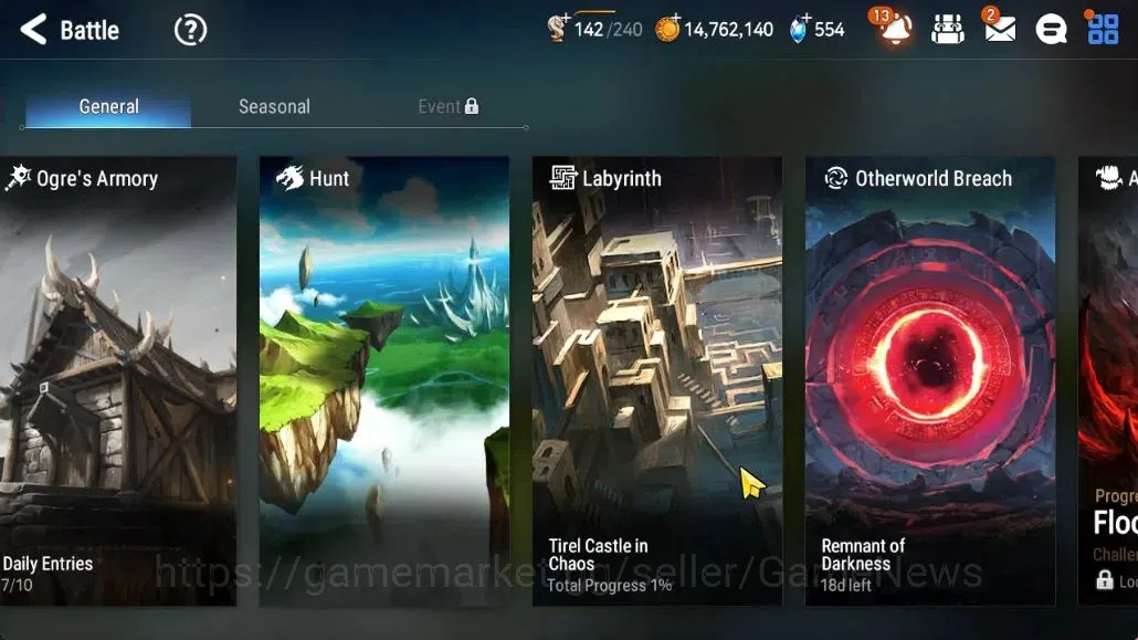 Epic Seven Accounts GLOBAL Unverif|4 ML(Empyrean Ilnav,Sea Phantom Pol image 16