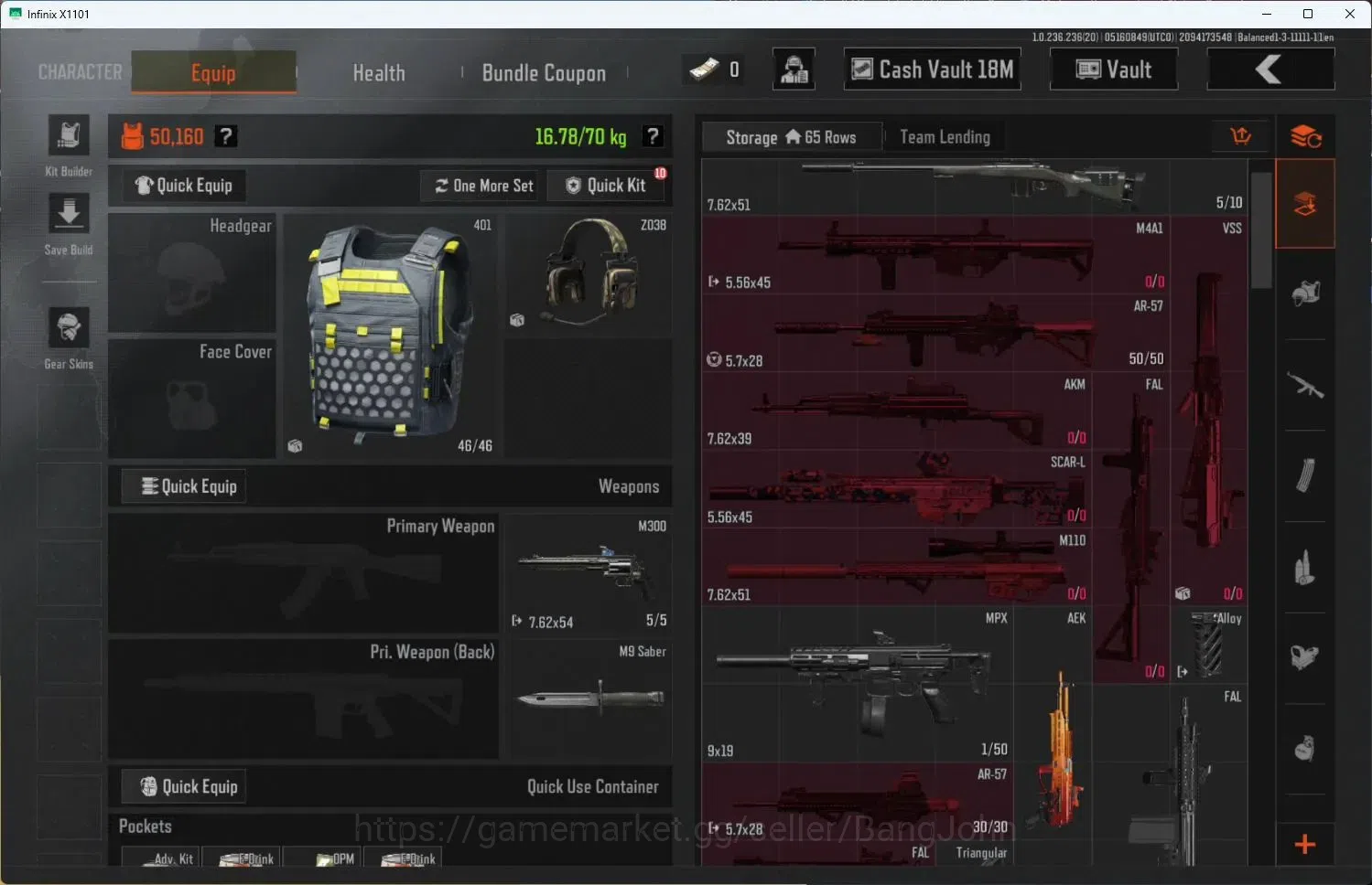 Arena Breakout Accounts MOBILE| LVL 30 | SV 21,5M | CV 18,8M | Squire VSS, image 11