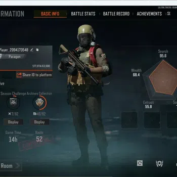 Arena Breakout High-End MOBILE| LVL 30 | SV 21,5M | CV 18,8M | Squire VSS, image 1