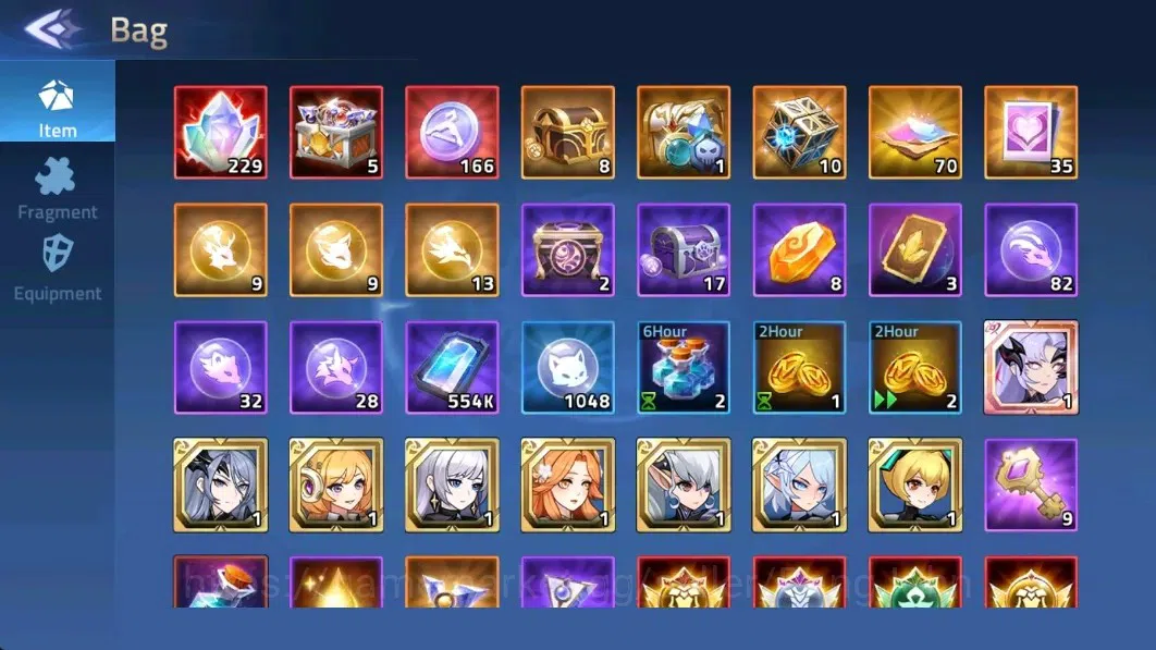 Mobile Legends: Adventure Accounts Global |LV 141| 49153k Power |VIP 9| Camp 54-16 |3 image 11