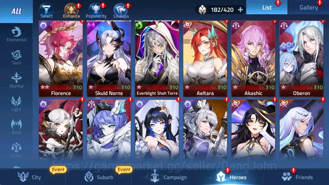 Mobile Legends: Adventure Accounts Global |LV 141| 49153k Power |VIP 9| Camp 54-16 |3 image 6