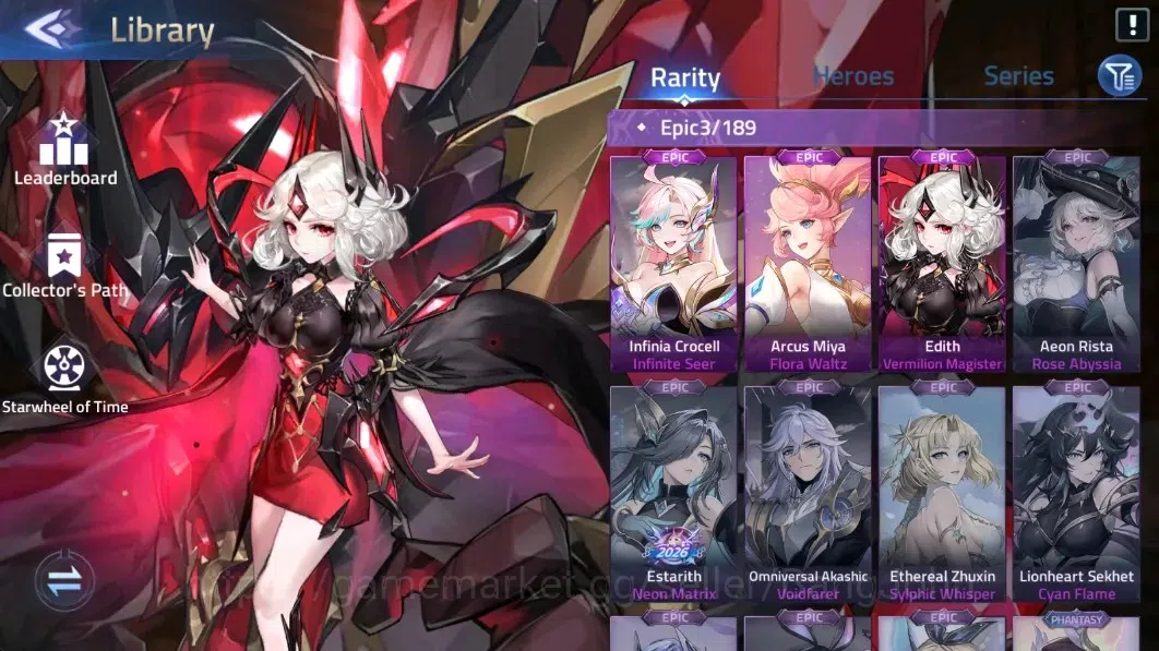 Mobile Legends: Adventure Accounts Global |LV 141| 49153k Power |VIP 9| Camp 54-16 |3 image 9