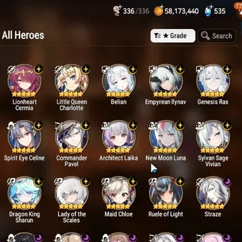 Epic Seven Accounts Starter Global UnVerif|25ML(Schol Nurse Yulha,TR Elvira,RnL,LOTScales,Gras,Etc)+Ab