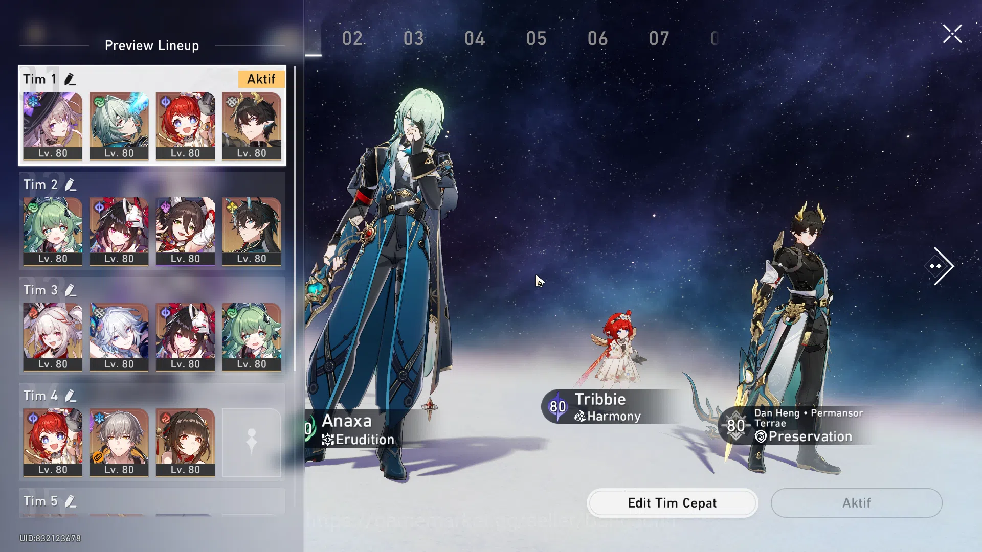 Honkai Star Rail Accounts ASIA | TL 70 | MC Male | The Herta Sign, Anaxa Sig image 8