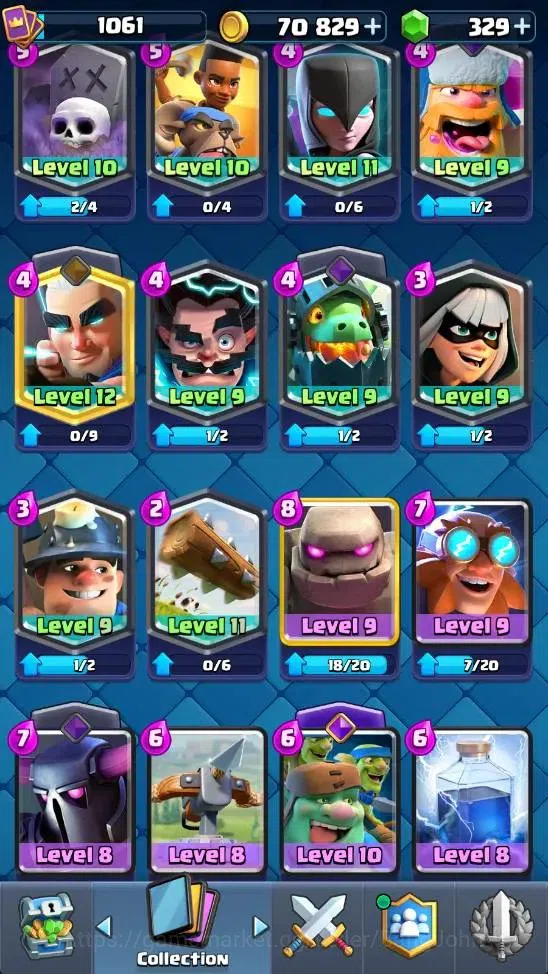 Clash Royale Accounts Mobile |KTL 12|Trophy 7000|4 Evo|2 Heroes|3 Champ  image 14